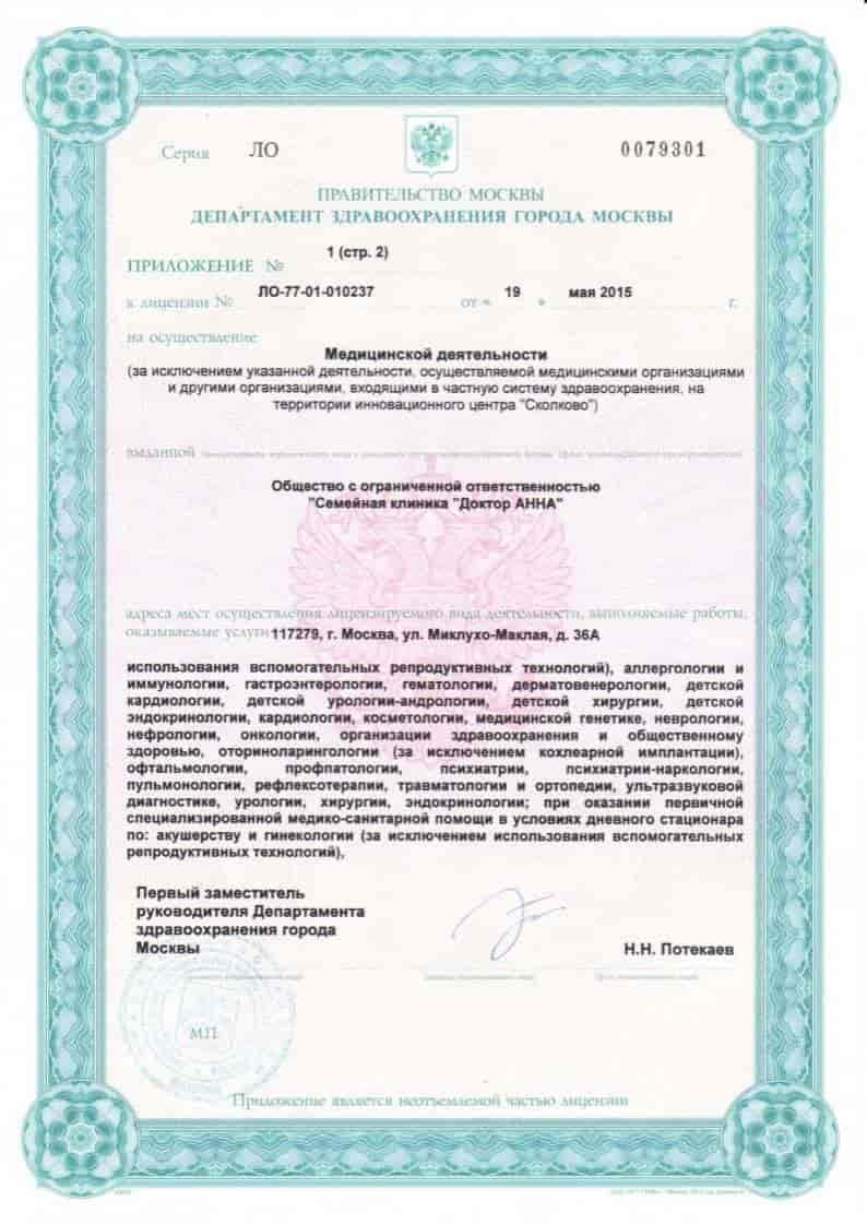 ООО Доктор АННА - ДМС для ВКС в Москве