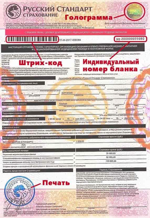 Полис ДМС Полис ДМС